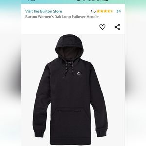 Burton Oak Long Hoodie XS